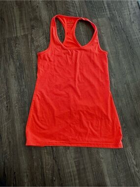 Women's Racerback Tank Top - Coral Red